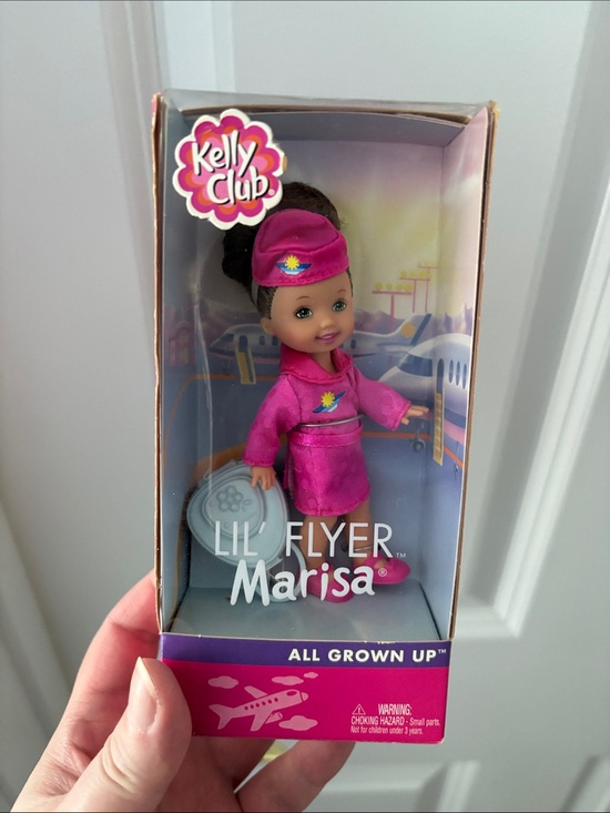 Barbie Other - Barbie Kelly Club Lil' Flyer Marisa in Bright Pink Uniform